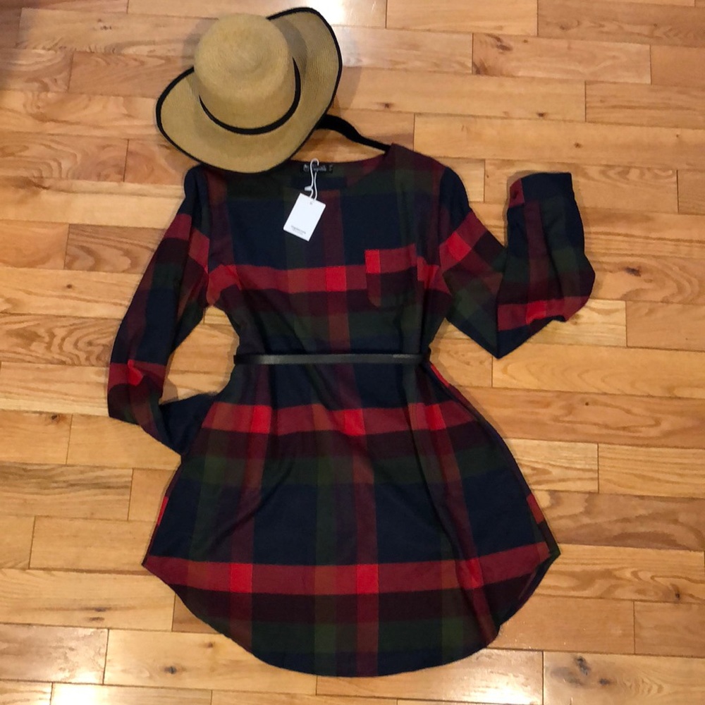 Plaid dress
